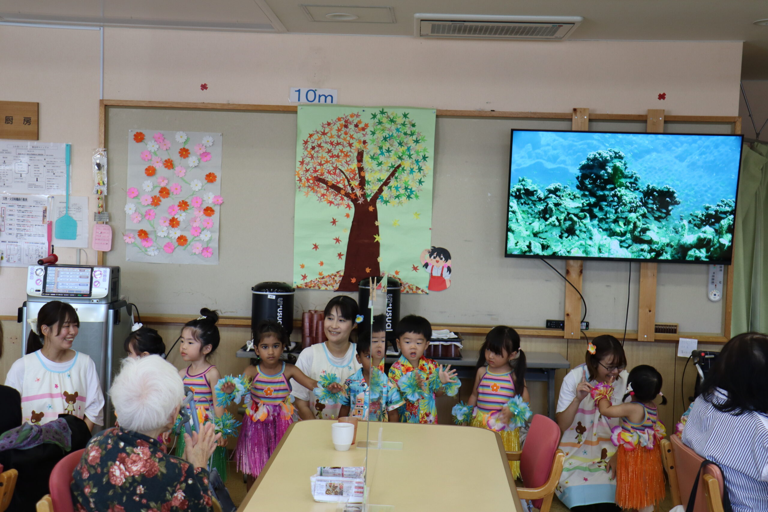 敬老の日(デイサービスセンター訪問)